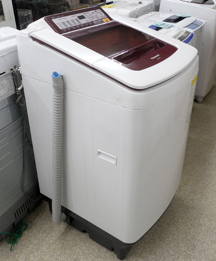 洗濯機 8kg 乾燥4.5kg 2015年製 パナソニック 洗濯乾燥機 NA-FW80S2 ステンレス槽 泡洗浄 Panasonic 札幌市西区西野