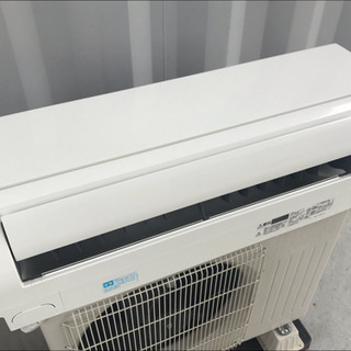 美品！三菱 エアコン◇主に6畳用◇2017年製◇MSZ-GE2217-W◇床温度センサー搭載◆JA-0050