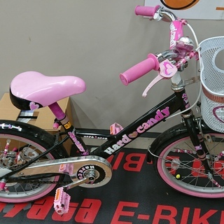 幼児用自転車　18インチ　補助輪なし　スタンド付　点検済み