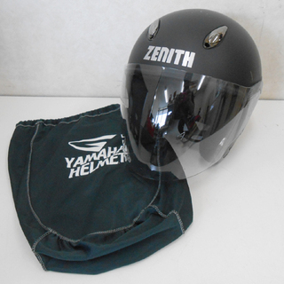ヤマハ ゼニス ジェットヘルメット YJ-5Ⅱ Mサイズ (57～58cm) マットブラック YAMAHA ZENITH ☆ 札幌市 清田区 平岡