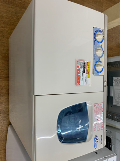 HITACHI 2曹式洗濯機  USED   6kg 7866円