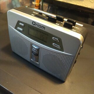 Qriom キュリオム ラジオカセットレコーダー ROC-780