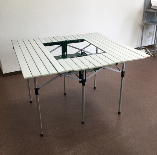 Coleman　BBQグリルラック付きアルミロールテーブル　170-5550 Coleman - コールマン バーベキューグリルラック付き