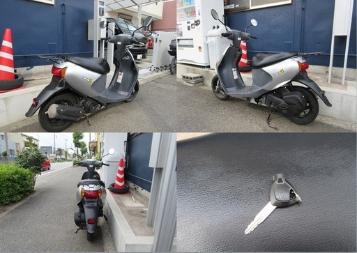 埼玉川口発！スズキ レッツ4 シルバー 後期型 即引渡し可能！! 埼玉