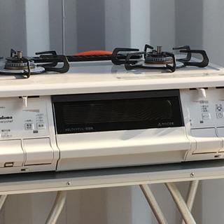 美品！パロマ エブリシェフ LP ガスコンロ◇プロパン ガステーブル 2016年製 水無グリル PA-360WHA-L★