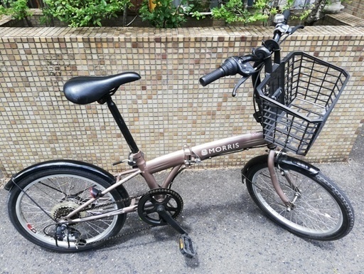 MORRIS 折りたたみ自転車お譲りします。
