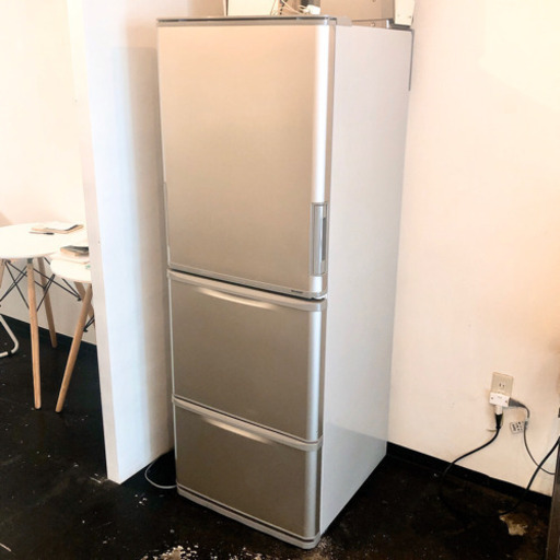 シャープ 冷凍 冷蔵庫 両開き 3ドア ノンフロン