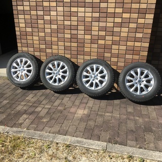 DUNLOPスタッドレスタイヤとAXELホイール4本セット　19...