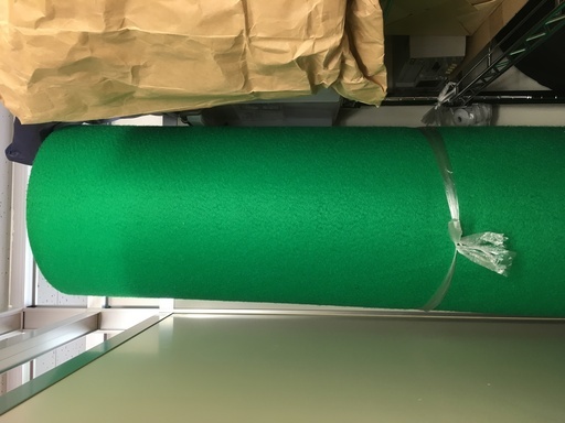パンチカーペット グリーン　約2mx30m