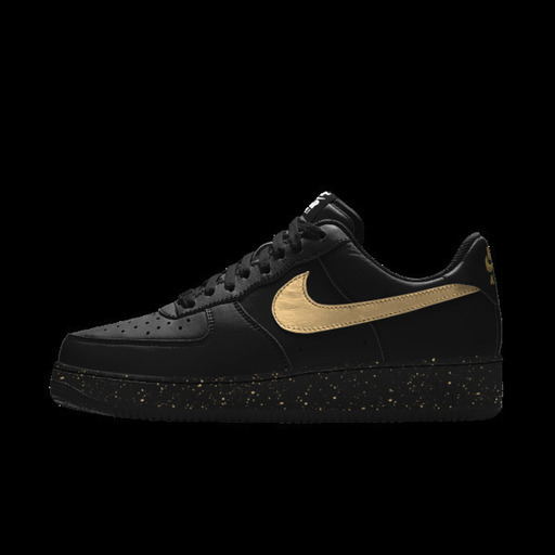 新品 未使用 ナイキ エアフォース 1 廃盤色 ブラック ゴールド じもーてぃー 戸田の靴 スニーカー の中古あげます 譲ります ジモティーで不用品の処分