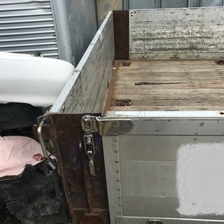 【超希少】４トン トラック ボデー 荷台 アルミブロック アルミ　アオリ　平ボディー　現物確認大歓迎　北海道江別市発