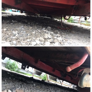 【超希少】４トン トラック ボデー 荷台 アルミブロック アルミ　アオリ　平ボディー　現物確認大歓迎　北海道江別市発