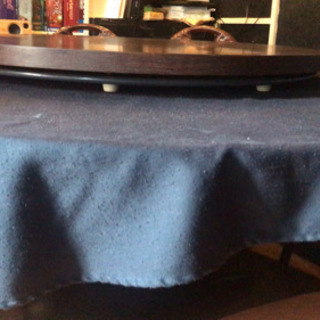 【交渉中】円卓、回転中華テーブル、椅子10脚セット