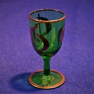 ボヘミアグラスデカンタセット 水差 ビンテージガラスピッチャー