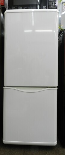 【杉並区・中野区/配送・設置無料】2015年製 大宇/ダイウー　冷蔵庫 150L(幅48.5cm)２ドア 　ＤＲ-Ｂ15ＥＷ　Ｊ⑩