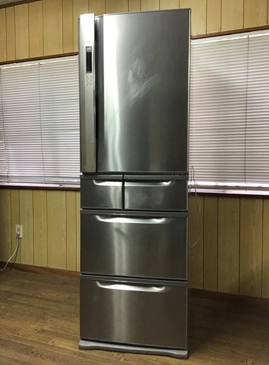 東芝  大型   406L  冷凍冷蔵庫  5ドア  GR-40GS  自動製氷