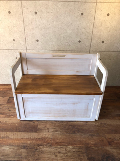 ベンチ 収納 キャスター付き ザリガニ君 蟹江の椅子 チェア の中古あげます 譲ります ジモティーで不用品の処分