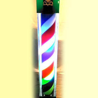 受付終了しました！】昭和レトロ 大きなサインポール ブラケット 理容