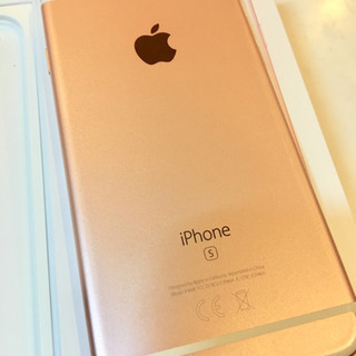 ★iPhone 6s Rose Gold 32 GB UQ mobile★