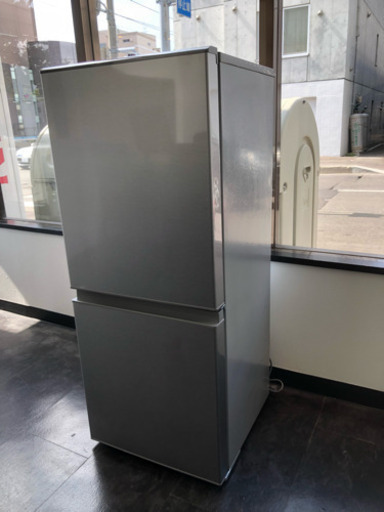 AQUA 2018年製 2ドア冷蔵庫 AQR-13G