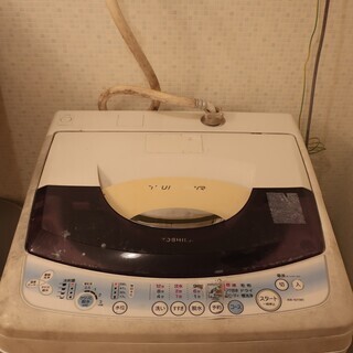7/16～17受け渡し希望　TOSHIBA全自動電気洗濯機（家庭...