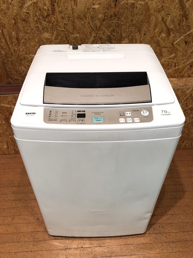 SANYO 2011年 7.0kg 全自動洗濯機 ASW-70D