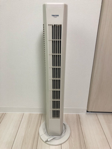 タワー扇風機 首振り TEKNOS TF-810 タワーファン