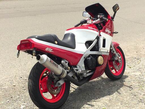 発送可★カワサキ GPZ400R 書付き 始動動画有 カスタム車両！★交換下取り上取り可札幌 発送可☆カワサキ GPZ400R 書付き 始動動画有 カスタム車両！☆交換