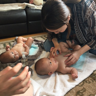 ベビーマッサージ体験教室👶ランチ付き🥯🥗🍰