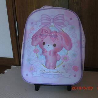 ハローキティとサンリオキャラクターの子供用キャリーバッグです メダカ君 桂川のキッズ用品 子供用バッグ の中古あげます 譲ります ジモティーで不用品の処分