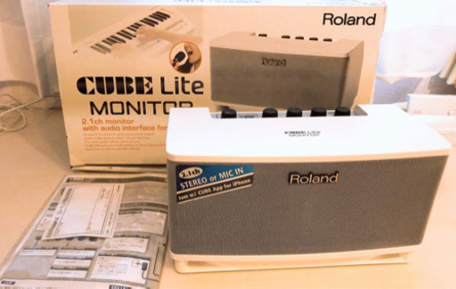 Roland CUBE Lite アンプ内蔵 STEREO MONITOR
