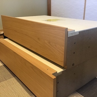 無印ベッド  引き出し部分