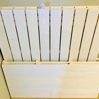 無印ベッド ヘッドフットボード部分／すのこ部分