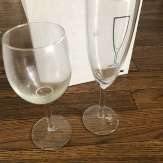 IKEA購入 ワイングラス ×6 シャンペングラス ×6