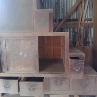 骨董 箪笥階段（江戸末期から明治時代）