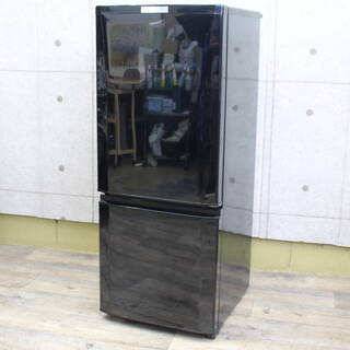 R656)三菱 MITSUBISHI 2ドア冷凍冷蔵庫 MR-P15A-B 146L 2017年製 右開き