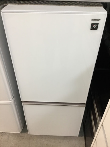 【送料無料・設置無料サービス有り】冷蔵庫 2018年製 SHARP SJ-GD14D-C 中古