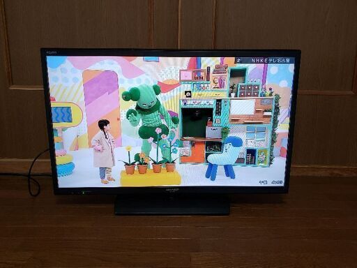 SHARP AQUOS 32インチ テレビ 2015年製 リモコン付き シャープ アクオス 液晶 カラー TV