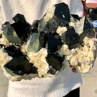 今週末まで!】激レア 黒水晶(モリオン)原石 天然石 パワーストーン