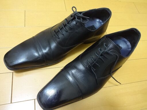 ■VISARUNO ビジネスシューズ 黒 271/2 EEE 日本製 紳士靴 くつ Made in Japan ブラック