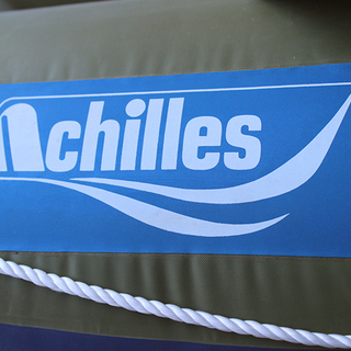 Achiles アキレス ゴムボート 1～2人用 付属品付  アウトドア キャンプ 外遊び 水遊び ローボート(6EP778Yw)