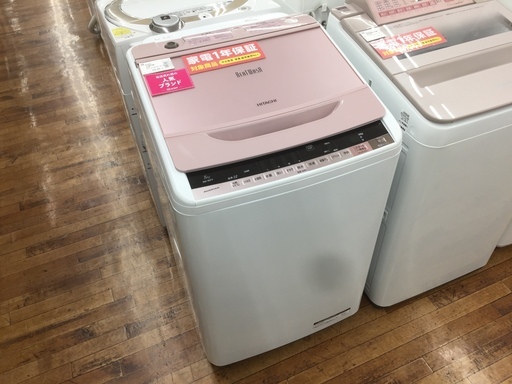 安心の1年保証つき【トレファク入間店】2016年製 HITACHIの8.0kg全自動洗濯機をご紹介！