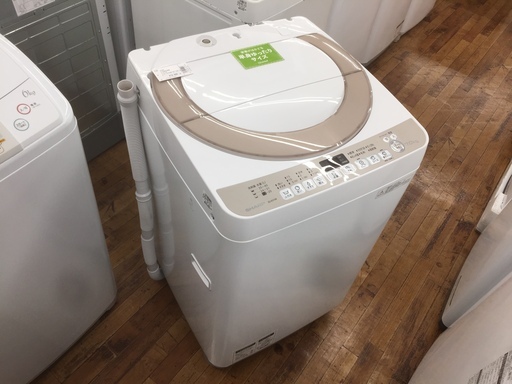 安心の6ヶ月保証つき【トレファク入間店】2015年製 SHARPの7.0kg全自動洗濯機をご紹介！