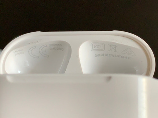 Apple純正ワイヤレスイヤホン AirPods 美品