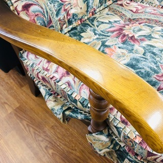 飛騨産業の布製二人掛けソファです。【トレファク藤沢店】