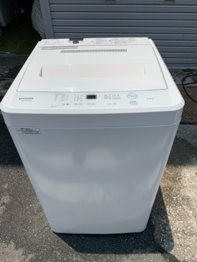 洗濯機 マクスゼン 2019年 5.5kg洗い 一人暮らし 単身用 JW55WP01 maxzen 川崎区 SG