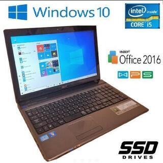 爆速SSD NEC 快適i5 4gb win10 Office2016 b