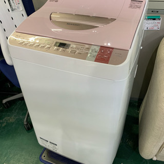 シャープ 全自動洗濯乾燥機 洗濯機 7kg 2016年 ES-T...