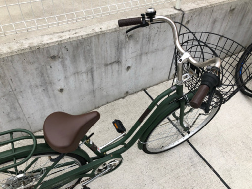 EFORTE 26インチ 6段変速 自転車 シティサイクル