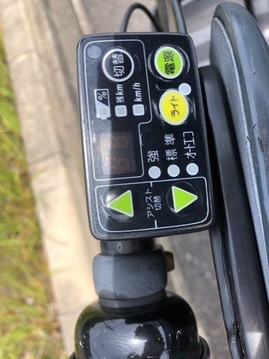 取引中]20インチ電動自転車子乗せ(大阪の方は、防犯登録込みの値段 